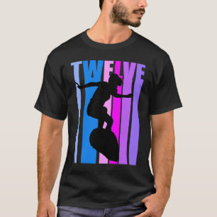 Camiseta Rapariga Invadiu Ondas 12 surfando no Aniversário