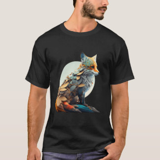 Camiseta Rapariga linda e colorida