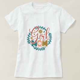 Camiseta Rapariga Mãe Retro Typografia
