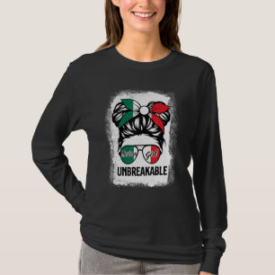 Camiseta Rapariga mexicana Sensação de Cabelo Mensal Mulher