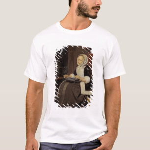 Camiseta Rapariga no trabalho