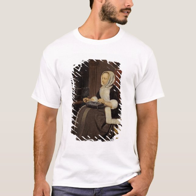Camiseta Rapariga no trabalho (Frente)