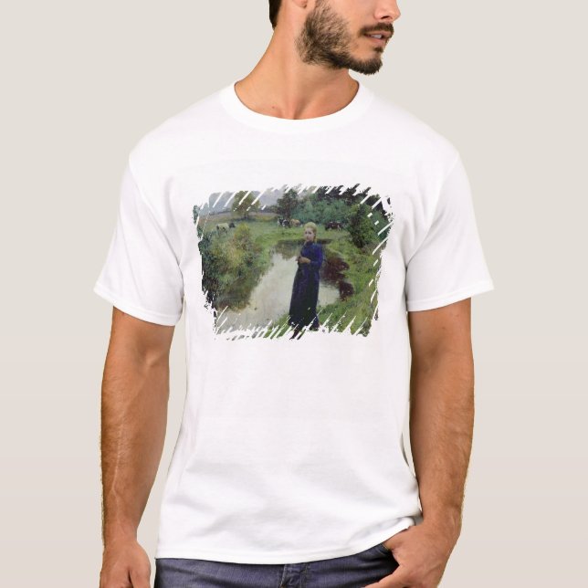 Camiseta Rapariga nos campos, (Frente)