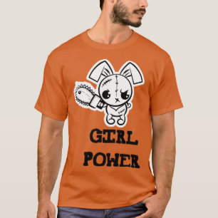 Camiseta Rapariga Power Bonito Toon Voo Bunny