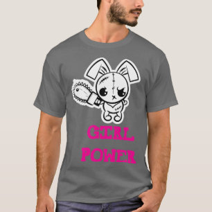 Camiseta Rapariga Power Bonito Toon Voo Bunny 2