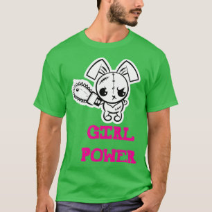 Camiseta Rapariga Power Bonito Toon Voo Bunny 2