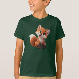 Camiseta Rapariga Raposa – Engraçada Raposa da Floresta Nór