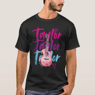 Camiseta Rapariga Retro Taylor Nome Personalizado Groovy 8