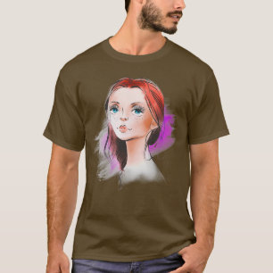 Camiseta Rapariga ruiva 19