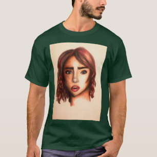 Camiseta Rapariga Ruiva Dramática