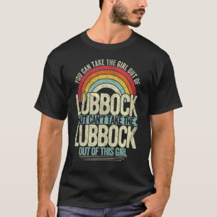 Camiseta Rapariga Saída De Lubbock Texas Hometown Lubbock_1