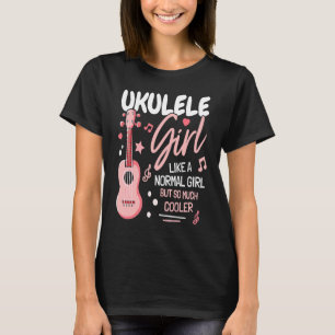 Camiseta Rapariga Ukulele Player I Women Ukulele I Daughter
