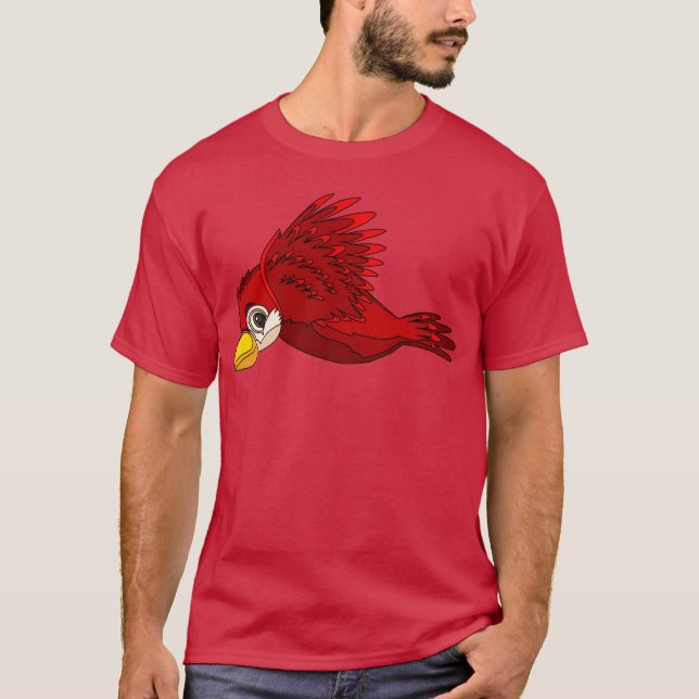 Camiseta Rapariga vermelha (Frente)