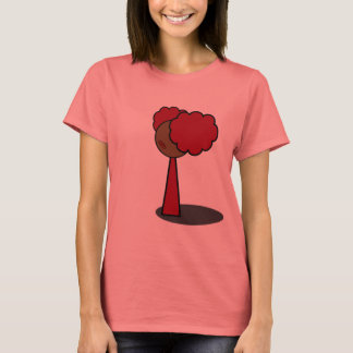 Camiseta Rapariga Vermelha Andando (Adulto)