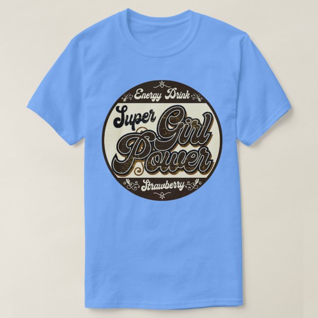 Camiseta Rapariga Vintage Energy Beink (Frente do Design)