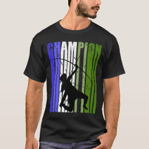 Camiseta Raparigas Archery Motivational Birthday Archer Blu