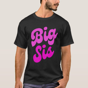 Camiseta Raparigas Big Sis Rosa