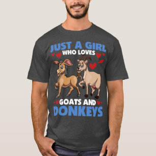 Camiseta Raparigas Caprinas Lover Cultivando Mulheres Fazen