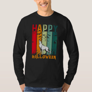 Camiseta Raparigas Coyote Rapazes Estilo Retro Jantar de Ha