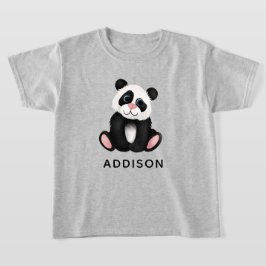 Camiseta Raparigas Cute Jungle Panda Bear