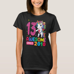 Camiseta Raparigas de 13 anos adolescentes Flores de 13 Uni