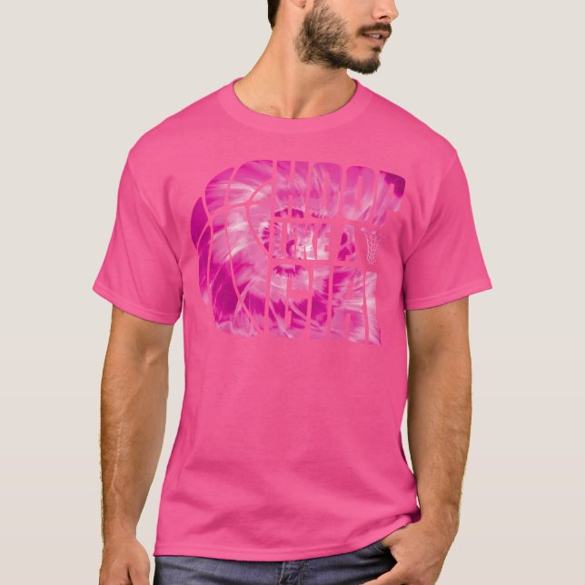 Camiseta Raparigas De Basquete Como Uma Rapariga (Frente)