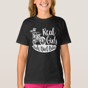 Camiseta Raparigas De Verdade Cavalgam Bikes design Engraç