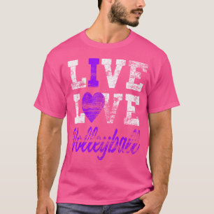 Camiseta Raparigas de Voleibol do Live Love