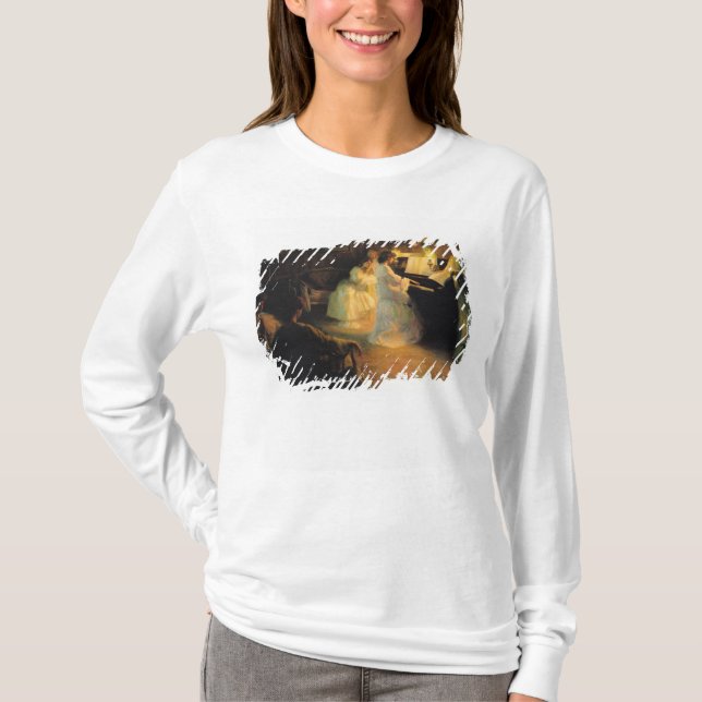 Camiseta Raparigas em um piano, 1906 (Frente)