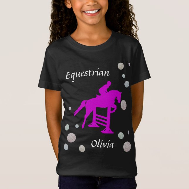 Camiseta Raparigas Equestres (Frente)
