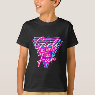 Camiseta Raparigas Festas de aniversário De Aniversário Só