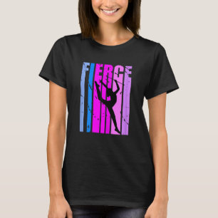 Camiseta Raparigas Fierce Rítmica Ginástica Ontem Mulheres