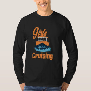 Camiseta Raparigas Passaram Em Cruzeiro Engraçadas Férias D