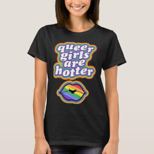 Camiseta Raparigas Queadas São Lábios Beijos Mais Quentes O