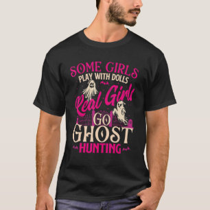 Camiseta Raparigas Reais Vão Caça Fantasmas - Fantasmas Par