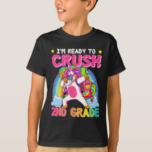 Camiseta Raparigas segundo Grau Unicórnio Esmagar Segundo G