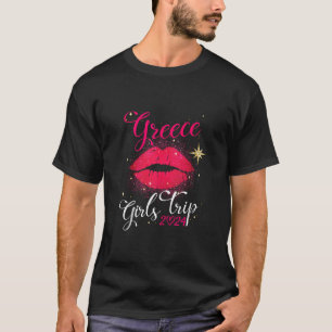 Camiseta Raparigas Trip Grécia 2024 Beach Womens Weekend Bi