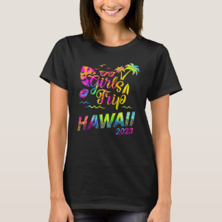 Camiseta Raparigas Trip Hawaii 2023 Férias Mulheres Nascime