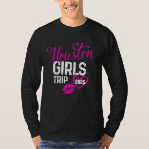 Camiseta Raparigas Trip Houston 2025 Férias no Fim de Seman