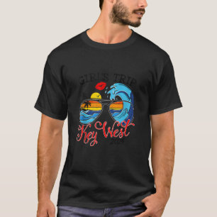 Camiseta Raparigas Trip Key West 2024 Beach Womens Weekend