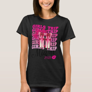 Camiseta Raparigas Trip Miami 2023 Para O Fim De Semana Das