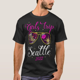 Camiseta Raparigas Trip Seattle Para Mulheres No Fim De Sem