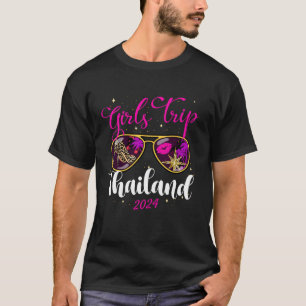 Camiseta Raparigas Trip Tailândia 2024 Beach Womens Weekend