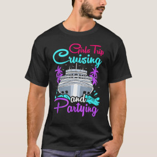 Camiseta Raparigas Viagem Cruzando E Partindo Cruzeiro