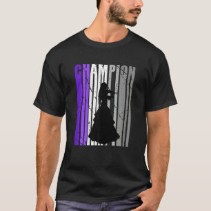 Camiseta Raparigas Violino Roxo Orquestra Filha de Aniversá