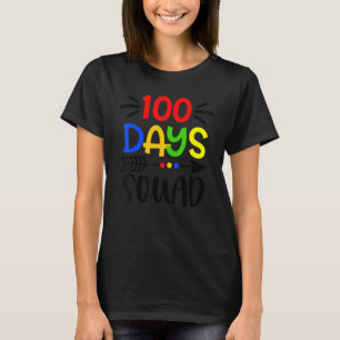 Camiseta Rapaz 100 Dias De Pacote Escolar, 100 Dias De Esco