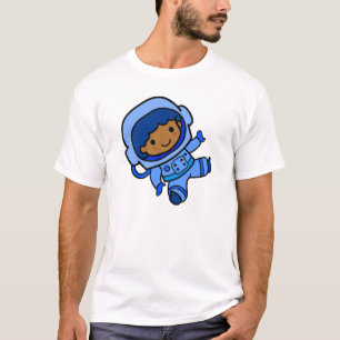 Camiseta Rapaz astronauta