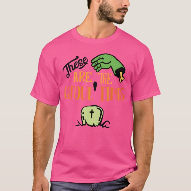 Camiseta Rapaz Halloweenhese Arehe Ghoulimes (Frente)