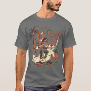 Camiseta Rapaz latino americano 