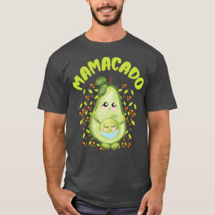 Camiseta Rapaz mamacado Cute Avocado Grávida Avocado Gi